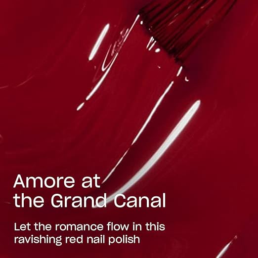 Amore at the Grand Canal | Opaque Bright Red