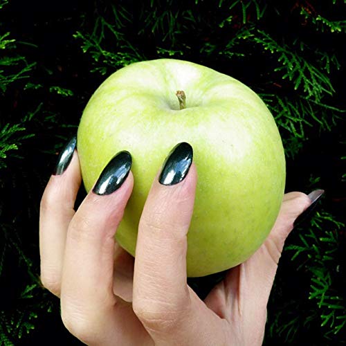 VELVET CABARET - Pearly Black Emerald Green with Luxurious Frosty Shimmery Pearls