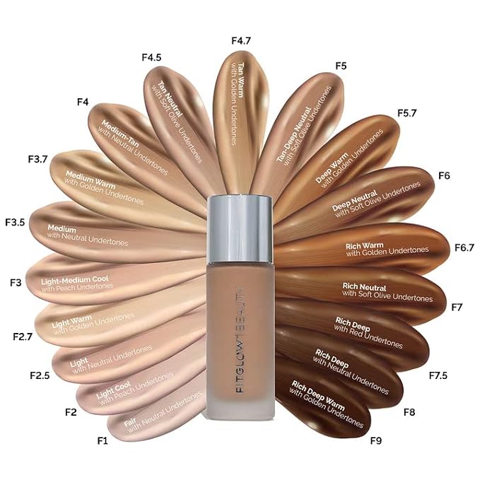 F2 - Light Cool, Peach Undertones