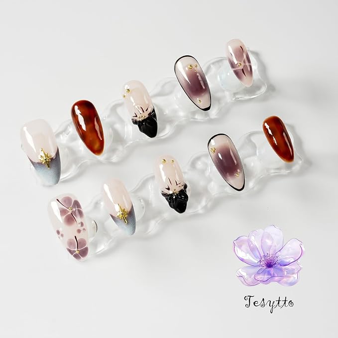 Dusk Pastel Gradient Flowers