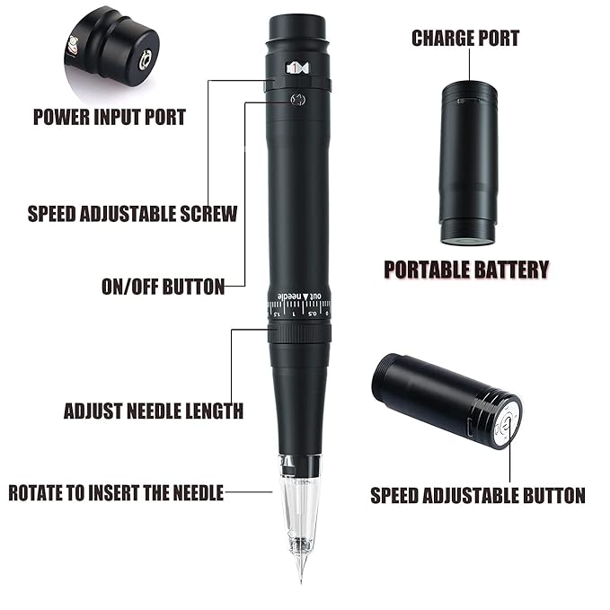 Luxurious Tattoo Kits - Black
