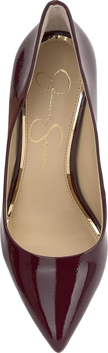 Dark Cherry Crinkle Patent