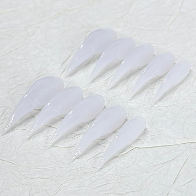 Milky White Long