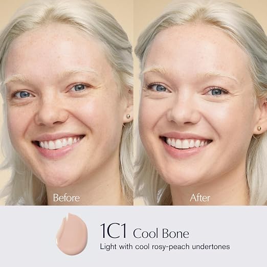 1C1 Cool Bone - Light with cool rosy-peach undertones
