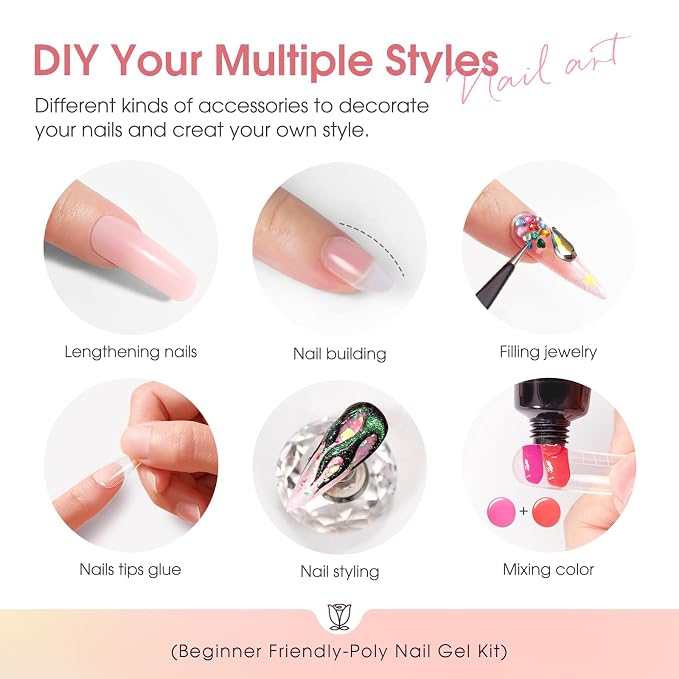 8 Colors Nude Poly Kit 03