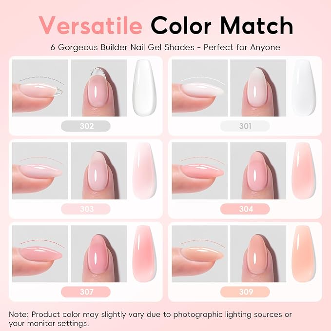 Builder Nail Gel Kit