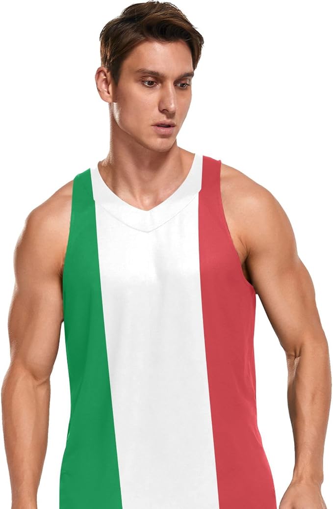 Italy Flag Green Red