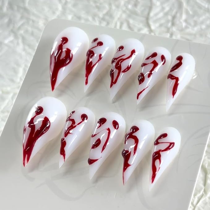 bloodstain white