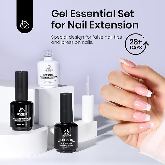 Builder Gel and Nail Glue and Top Coat