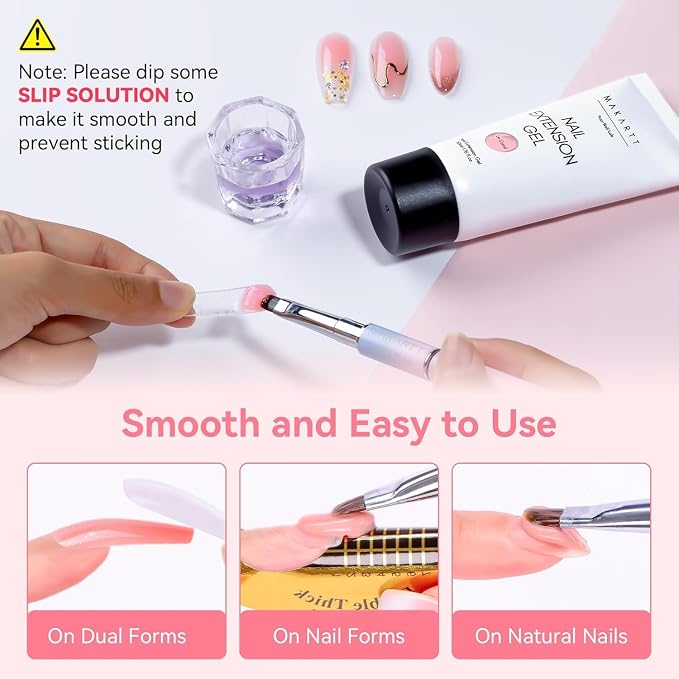 2 Colors Crystal Clear and Nature Pink