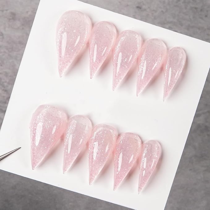 glitter pink