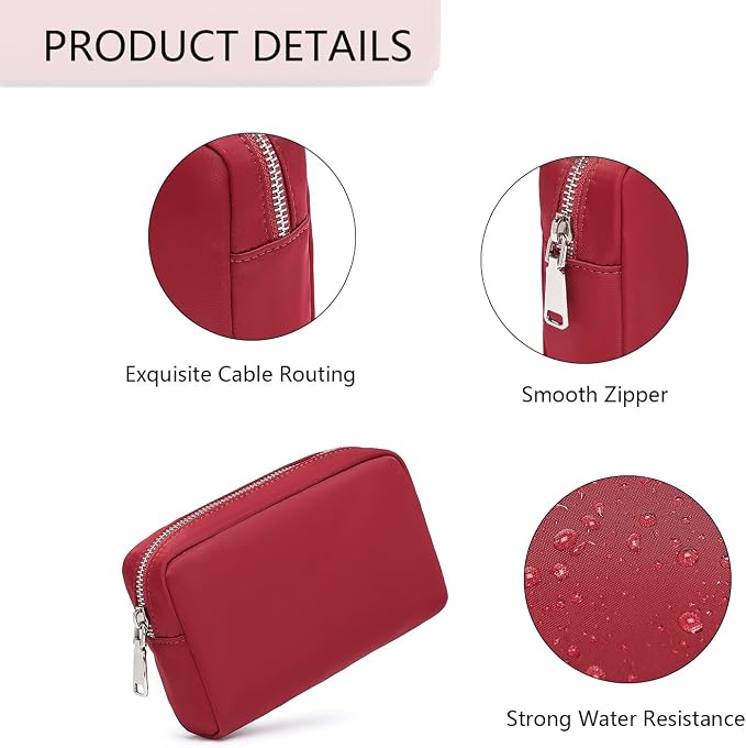 Burgundy Red/nylon