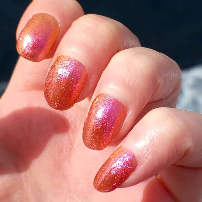 FILTHY RICH SOUL - Sparkly Copper, Red, Pink & Gold Shimmery Pearls