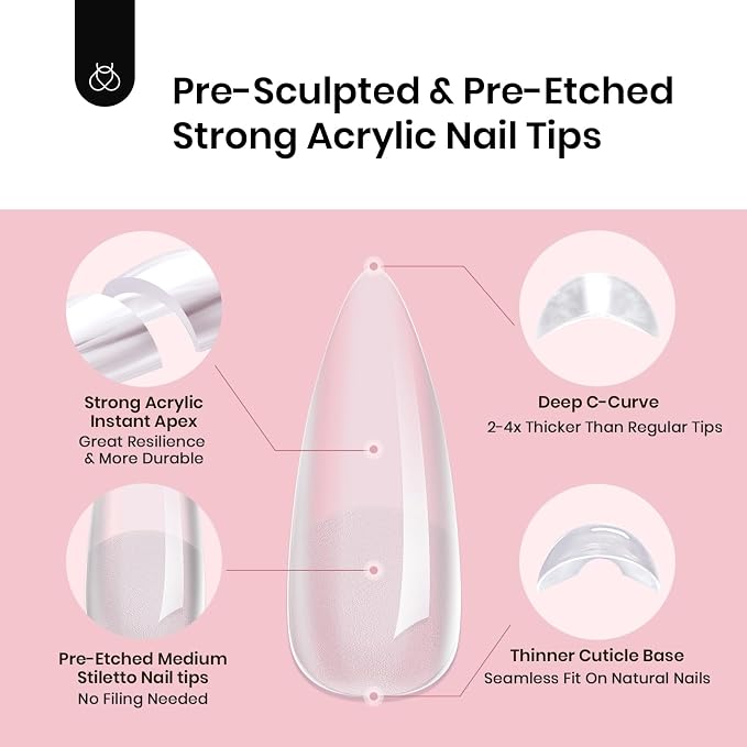 1 - Tipex Nails Only | Medium Stiletto | 512