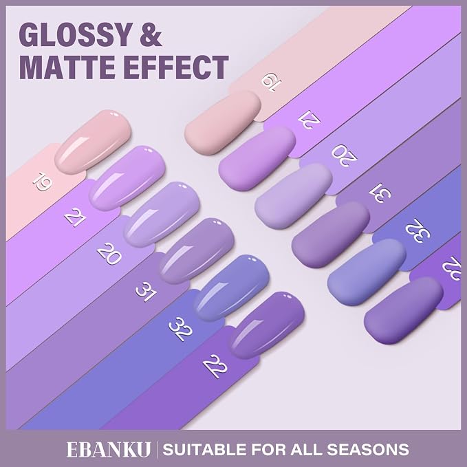 6 Colors-Purple Series