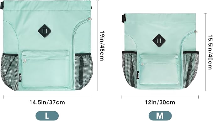 S, Mint Green
