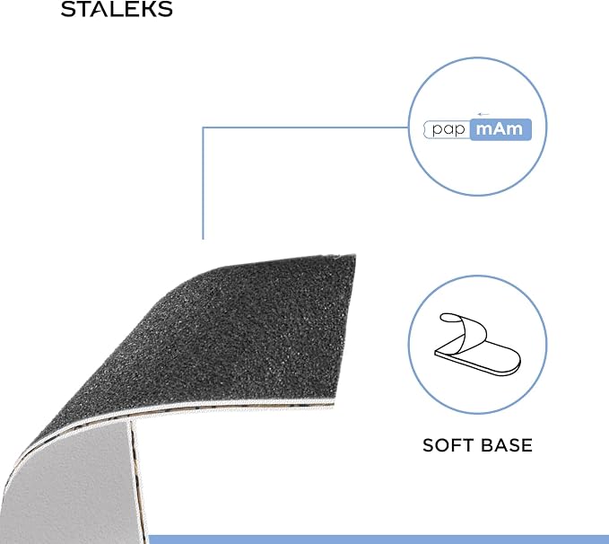 Papmam Mix Glueless Soft Foam Layer Abrasive Covers, 180/240 Grit