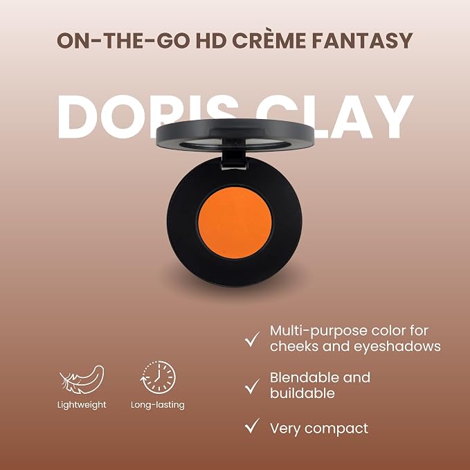 DORIS CLAY (orange with yellow undertone)