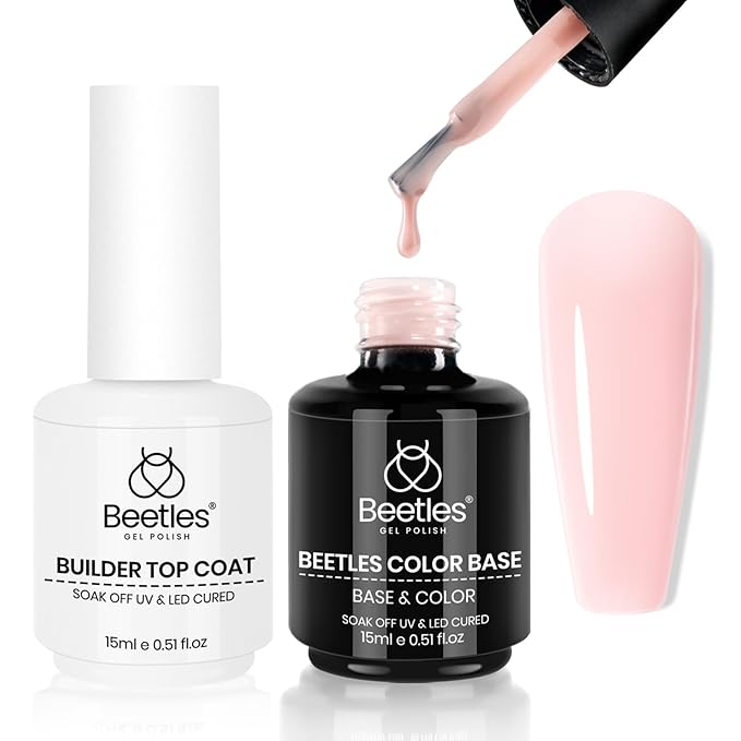 A- |Rubber Base & Builder Top |2pcs 15ml