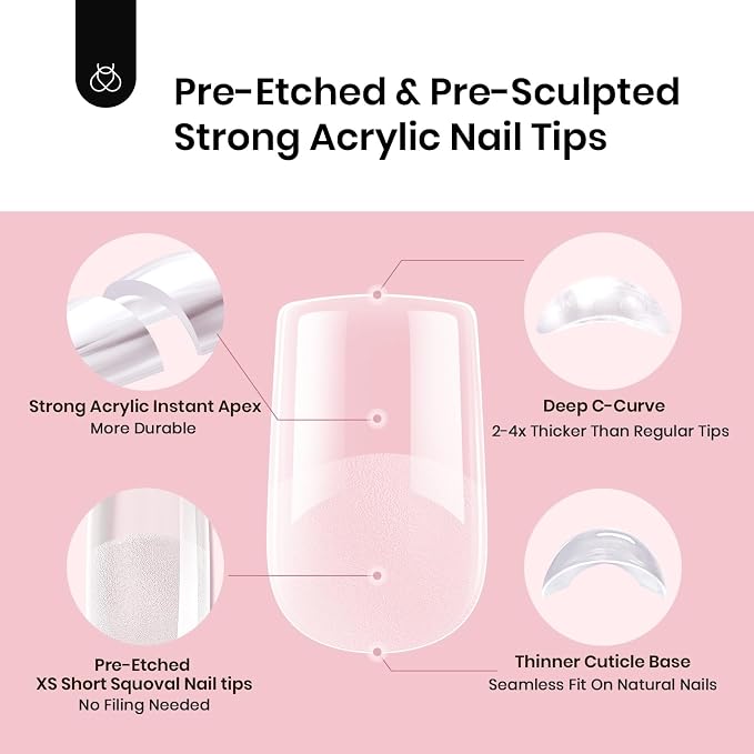 1 - Tipex Nails Only | XS Square | 512