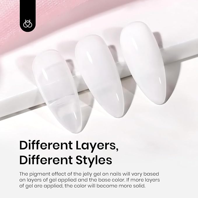 4-color gel & top base coat 3 Pcs 15ml