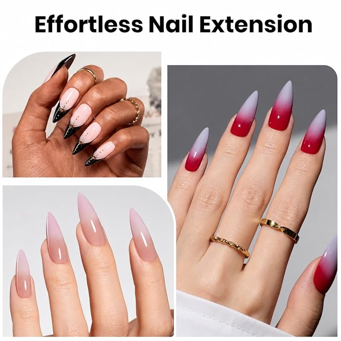 0 - Tipex Lite Nails Only | Medium Stiletto | 256