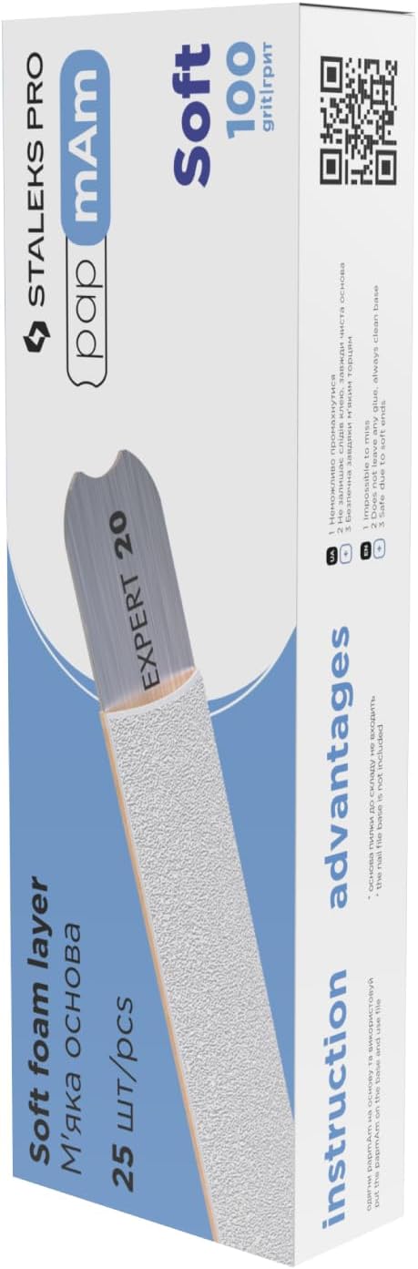 Papmam Glueless Soft Foam Abrasive Covers, 100 Grit
