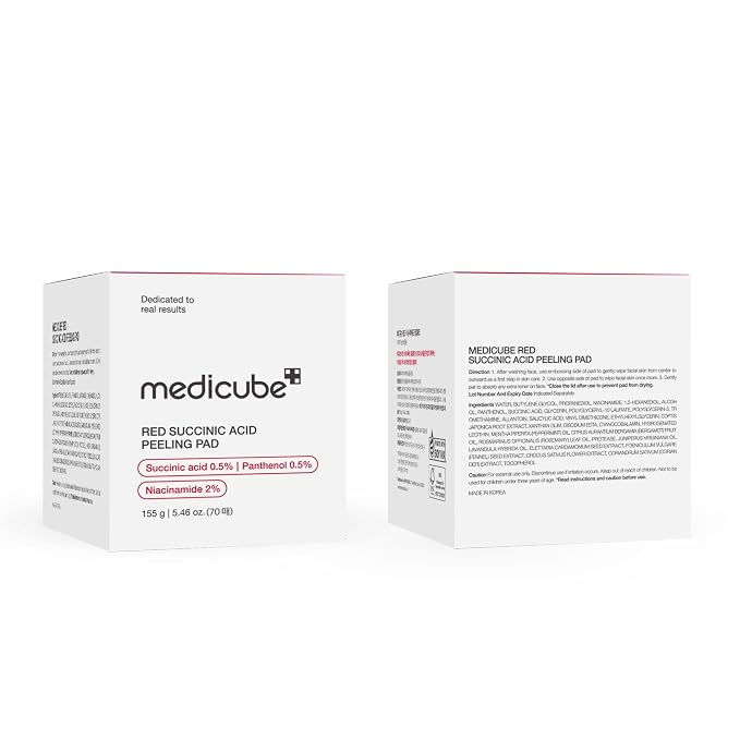Red Succinic Acid Pads