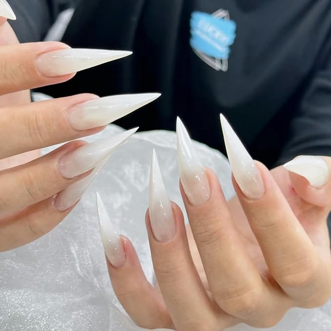Milky White Long