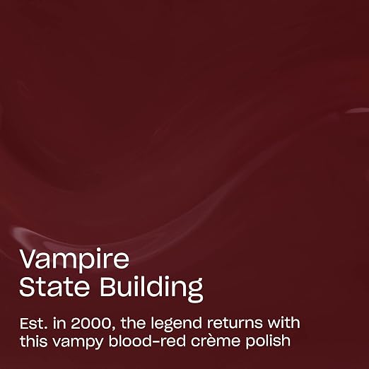 Vampire State Building | Opaque Dark Burgundy Crème