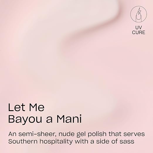 Let Me Bayou a Mani | Semi-Sheer Soft Nude Pink Crème