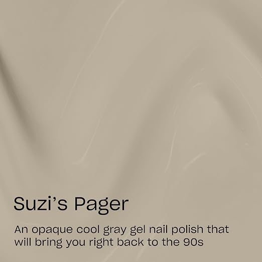 Suzi’s Pager | Opaque Cool Neutral Gray