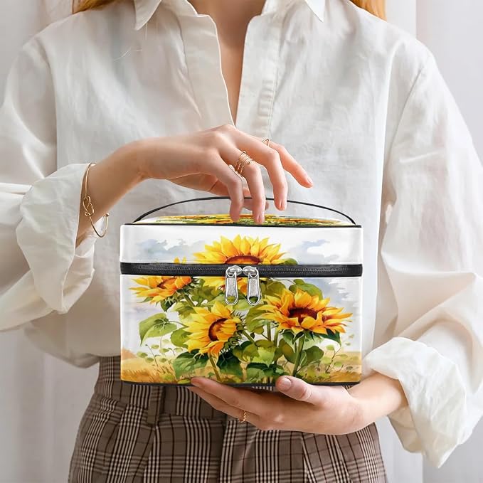Sunflowers Watercolor Painting