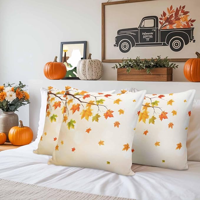 Orange, Yellow, Off-white