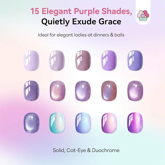 C-15 Colors Royal Purple& Cat-eye effects