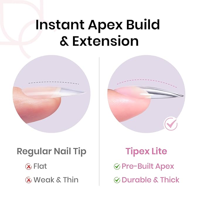 2 - Tipex Lite Nails Only | Medium Stiletto | 512