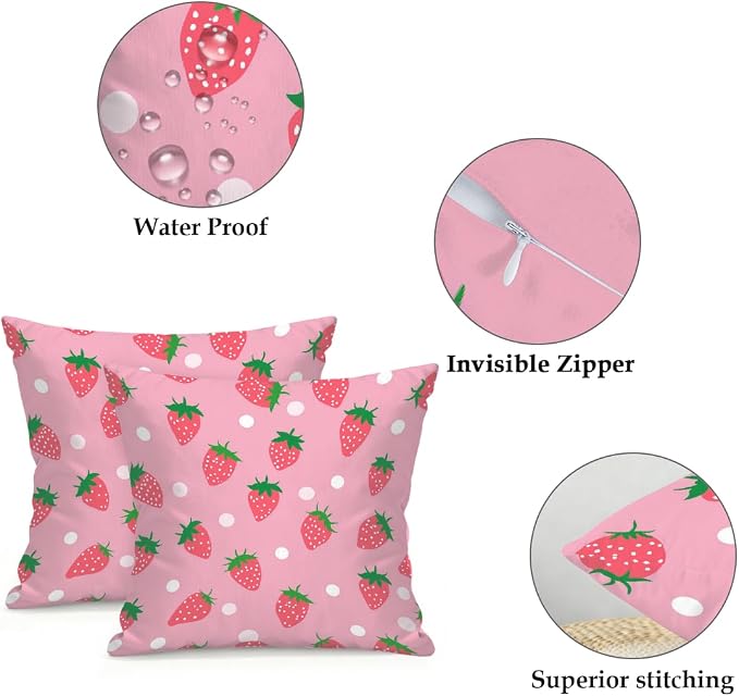 Strawberry Polka Dot