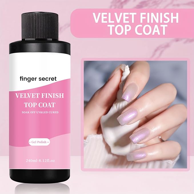 Velvet Finish Top Coat