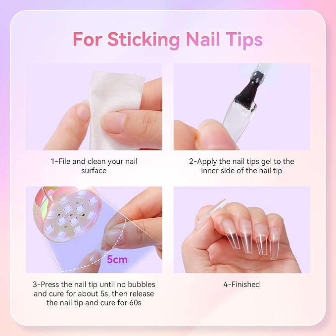 A03-nail lamp-Glazed Pink