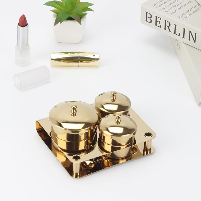 Golden, 3Pcs