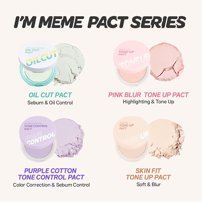 03 Purple Cotton Tone Control Pact