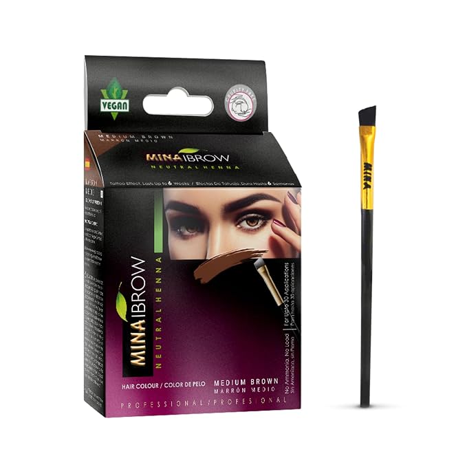 Medium Brown + Brush