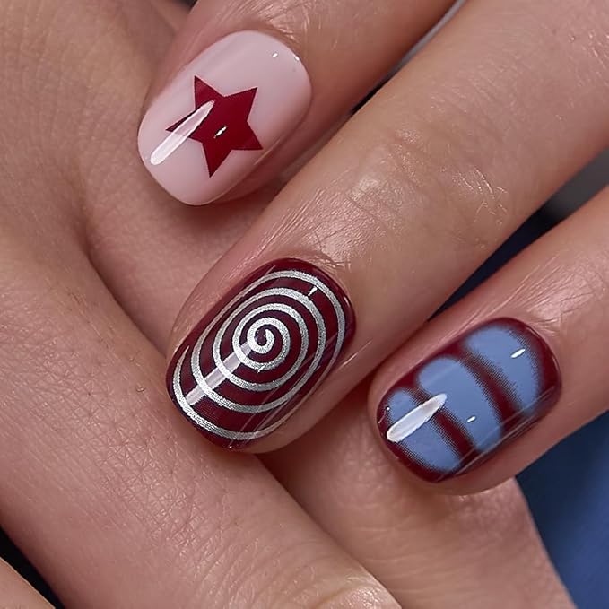 Crimson Swirl