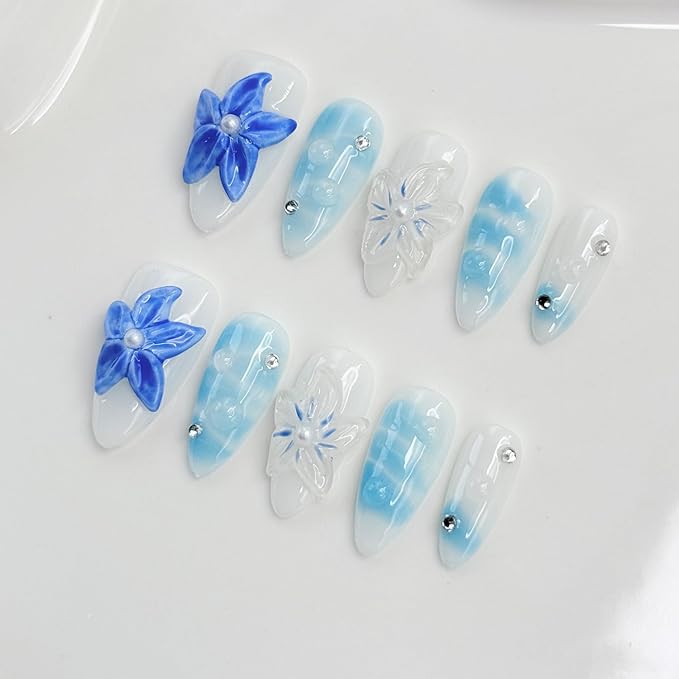 Blue White