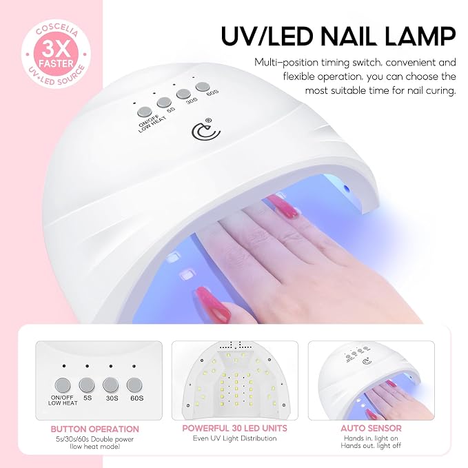 60 Bottles Gel Nail Polish Kit (Collection 2)
