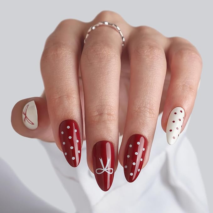 Red & White Twist