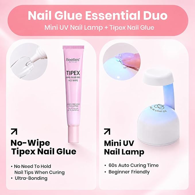 3 - Tipex Lite Nails Kit | Medium Stiletto | 256