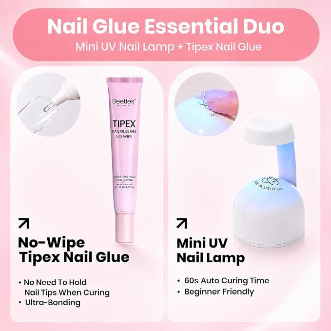3 - Tipex Lite Nails Kit | Medium Almond | 256