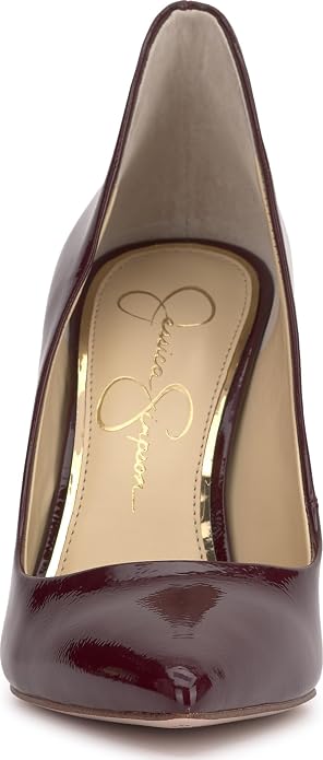 Dark Cherry Crinkle Patent