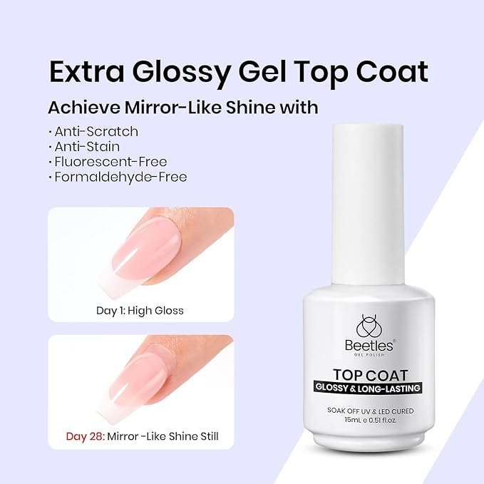 Builder Gel and Nail Glue and Top Coat